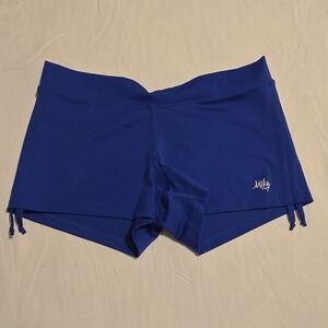 Mika Yoga Wear Blue Yoga Shorts